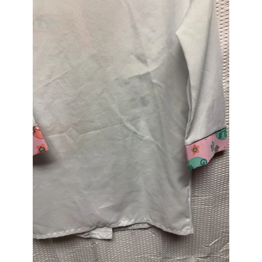 Dress Up America Veterinarian Cosplay For Girls - Vet Lab Coat Sz Med 8-10